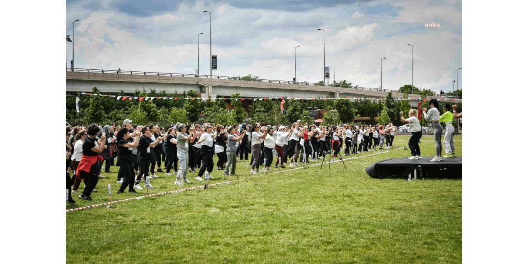 Başkentte kadınlar rekor için ter döktü: 500 kadınla Guinness’e doğru 5